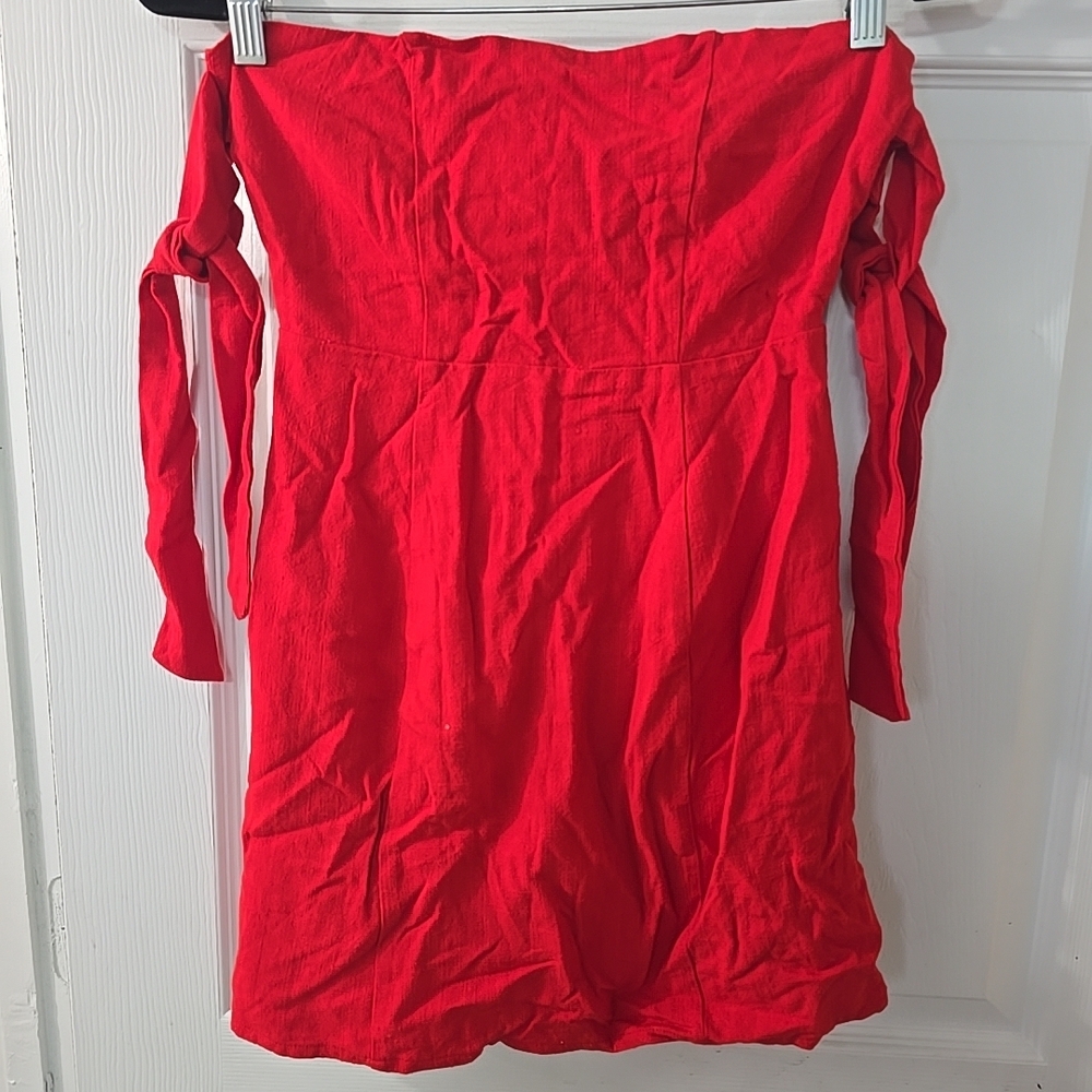 White Fox Who's That Girl Fiery Red‎ Mini Dress Womens Size XS WF115-FRD NWT